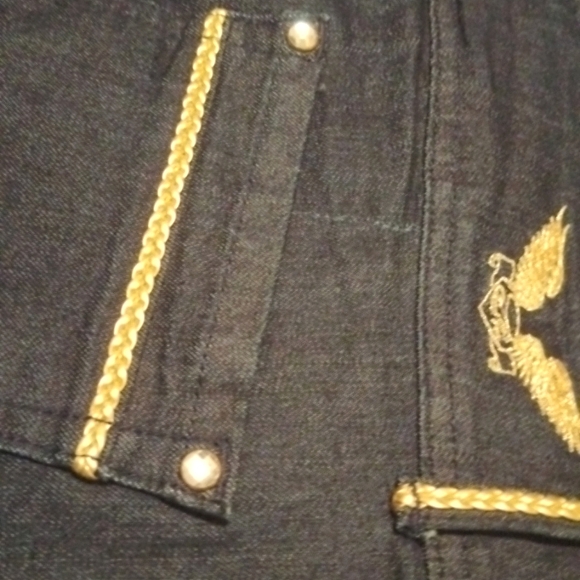 Vintage Denim Wide leg Jeans - Picture 7 of 8